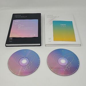 BTS Love Yourself Answer, Her and Tear CD Sets and Books